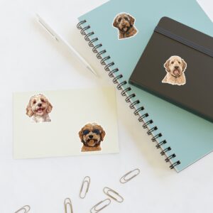 Dog Lover Sticker Sheets - Poodle Doodles